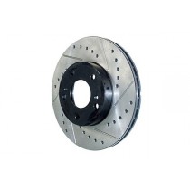 StopTech Sportstop Cryo Drilled/Slotted Rotor, Rear Left - 1999-2004 Jeep Grand Cherokee WJ