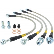 StopTech Stainless Steel Brake Line Kit, Rear - 2007-2019 Toyota Tundra