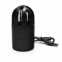 3W UV-C Mini Sterilization Lamp - Portable UVGI Disinfection Device (Black)