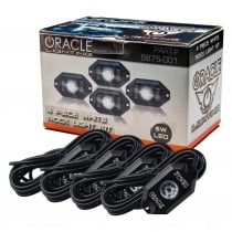 ORACLE Underbody Wheel Well Rock Light Kit - White (4-Pack)