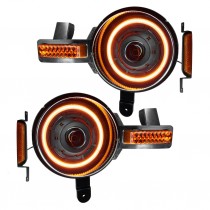 ORACLE Oculus Bi-LED Projector Headlights for Ford Bronco - Amber