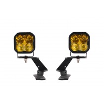 Diode Dynamics SS3 LED Ditch Light Kit for Ford Ranger - Sport Yellow Combo
