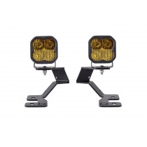 Diode Dynamics SS3 LED Ditch Light Kit for Ford Bronco Sport - Pro Yellow Combo