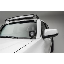 ZROADZ Front Roof LED Light Bar Mounts - For Single Bar 40'' LED Straight or Curved
