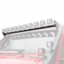 ZROADZ Roof Cross Bar Only with Multi-LED Mounts for Jeep Wrangler JL and Gladiator JT