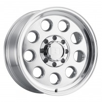 Level 8 Hauler Wheel 15"x8", Bolt Pattern 6x5.5", BS 3.32", Offset -30, Bore 112.1 - Polished