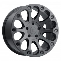 Level 8 Impact Wheel 15"x8", Bolt Pattern 6x5.5", BS 3.55", Offset -24, Bore 108 - Matte Black