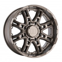 Level 8 Slingshot Wheel 18"x9", Bolt Pattern 5x5", BS 4.6", Offset -10, Bore 71.6 - Matte Bronze