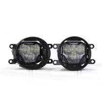 Morimoto 4Banger Fog Light Kit with NCS Yellow SAE Wide Beam Pod Lights for 2012-Up Toyota Tacoma