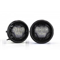 Morimoto 4Banger Fog Light Kit with HXB Yellow SAE Wide Beam Pod Lights for 2005-2011 Toyota Tacoma