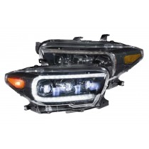 Morimoto XB LED Gen 2 Headlight Set with Amber Side Marker for 2016-2021 Toyota Tacoma