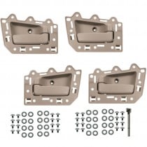 DIY Solutions 4 Piece Interior Door Handle Set for 05-10 Grand Cherokee Front & Rear Driver & Passenger Side - Beige