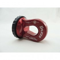 Factor 55 Splicer Shackle Mount 3/8-1/2" - Red