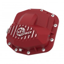 AFE POWER PRO SERIES FRONT DIFFERENTIAL COVER RED W/ FINS
