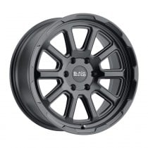 Black Rhino Chase Wheel, 18"x9", Bolt Pattern 6x5.5", BS 5.74", Offset 12 - Matte Black