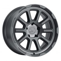 Black Rhino Chase Wheel, 20"x9", Bolt Pattern 6x5.5", BS 5.74", Offset 12 - Brushed Gunmetal