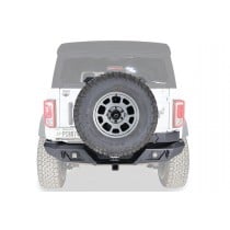 LoD Destroyer Rear Bumper and Tire Carrier for Ford Bronco (Bare Steel)