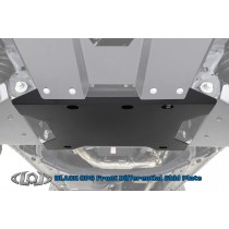 LoD Offroad Black Ops Front Differential Skid Plate for Ford Bronco (Bare Steel)