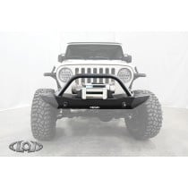 LoD Offroad TJ/LJ/YJ Destroyer Full Front Bumper w/ Bull Bar - Bare Steel