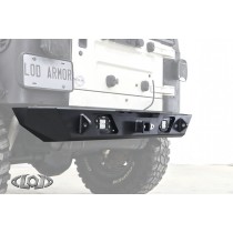 LoD Offroad TJ/LJ/YJ Destroyer Rear Bumper - Bare Steel