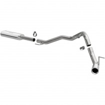 Magnaflow Street Series Cat-Back Performance Exhaust System, Single Outlet - Stainless Steel