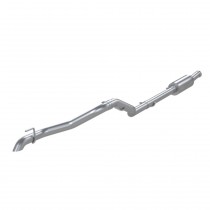 MBRP Installer Series 2.5" Aluminized Single Rear Cat Back Exhaust System