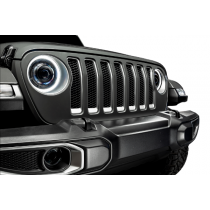 ORACLE Oculus Bi-LED Projector Headlights for JL / Gladiator JT - Graphite Metallic Bezel