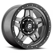 Fuel Off-Road Anza Series Wheel - 15"x8" - Bolt Pattern 5x4.5" - Backspacing 3.75" - Offset -18 - Gunmetal Matte