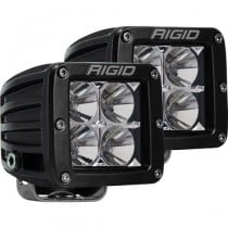 Rigid D-Series Flood LED Lights - Pair