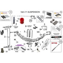 Suspension Parts for Jeep CJ5 & Willys