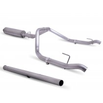 Gibson Cat-Back Dual Split Exhaust System - Stainless Steel