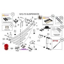 Suspension Parts for Jeep CJ5