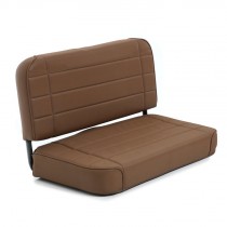 Smittybilt Standard Rear Seat, Spice Denim