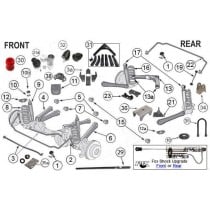 Suspension Parts & Components for Grand Cherokee WJ