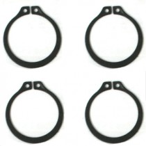 (4) Full Circle Snap Rings, fit 297X U-Joint with aftermarket axle