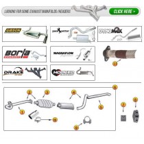 Exhaust System Parts for Cherokee XJ