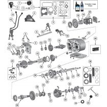 Dana 300 Transfer Case Parts for Jeep CJ's