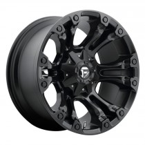 Fuel Off-Road Vapor Series Wheel - 18"x9" - Bolt Pattern 5x4.5" and 5x5" - Backspacing 4.5" - Offset -12 - Matte Black