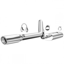 MagnaFlow MF Series 2.5" Performance Cat-Back Exhaust System, Single Outlet - Stainless Steel