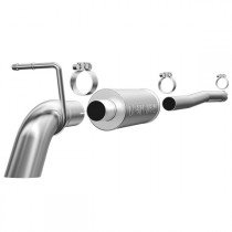 MagnaFlow Off-Road Pro-Series 2.5" Cat-Back Exhaust System, Single Outlet - Stainless Steel