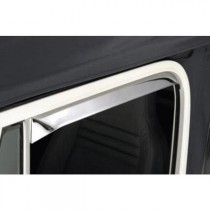 Auto Ventshade 2 Piece Set, Stainless