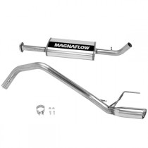 MagnaFlow MF Series 2.5" Performance Cat-Back Exhaust System, Single Outlet - Stainless Steel