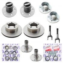 Spin Free Locking Hub Conversion Kit for Dana 30 / Dana 44 - 27 Spline, 5 x 4.5"