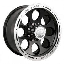 iON [174] Black Wheel 15" X 8" - 5" X 4.5" Bolt Pattern, Back Spacing 3.5"