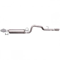 Gibson Cat-Back Performance Exhaust System, Single Straight Rear - Aluminized