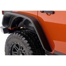 Bushwacker Rear Flat Style Fender Flares, Pair