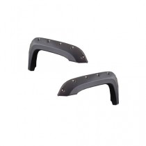 Bushwacker, Cut Out Fender Flares, Front, (Pair)