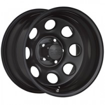 Black Rock Type 8 Series 997 Steel Wheel - 15x8" - Bolt Pattern 5x5.5" - Back Spacing 3.75" - Satin Black