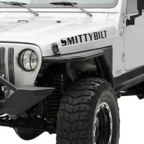 Smittybilt XRC Armor Tube Fenders with Built in Flare Textured Black