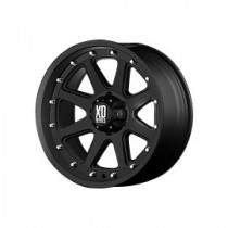 KMC XD Addict Series Matte Black 18X9" 5X5" Bolt Pattern, Back Spacing 5.7"